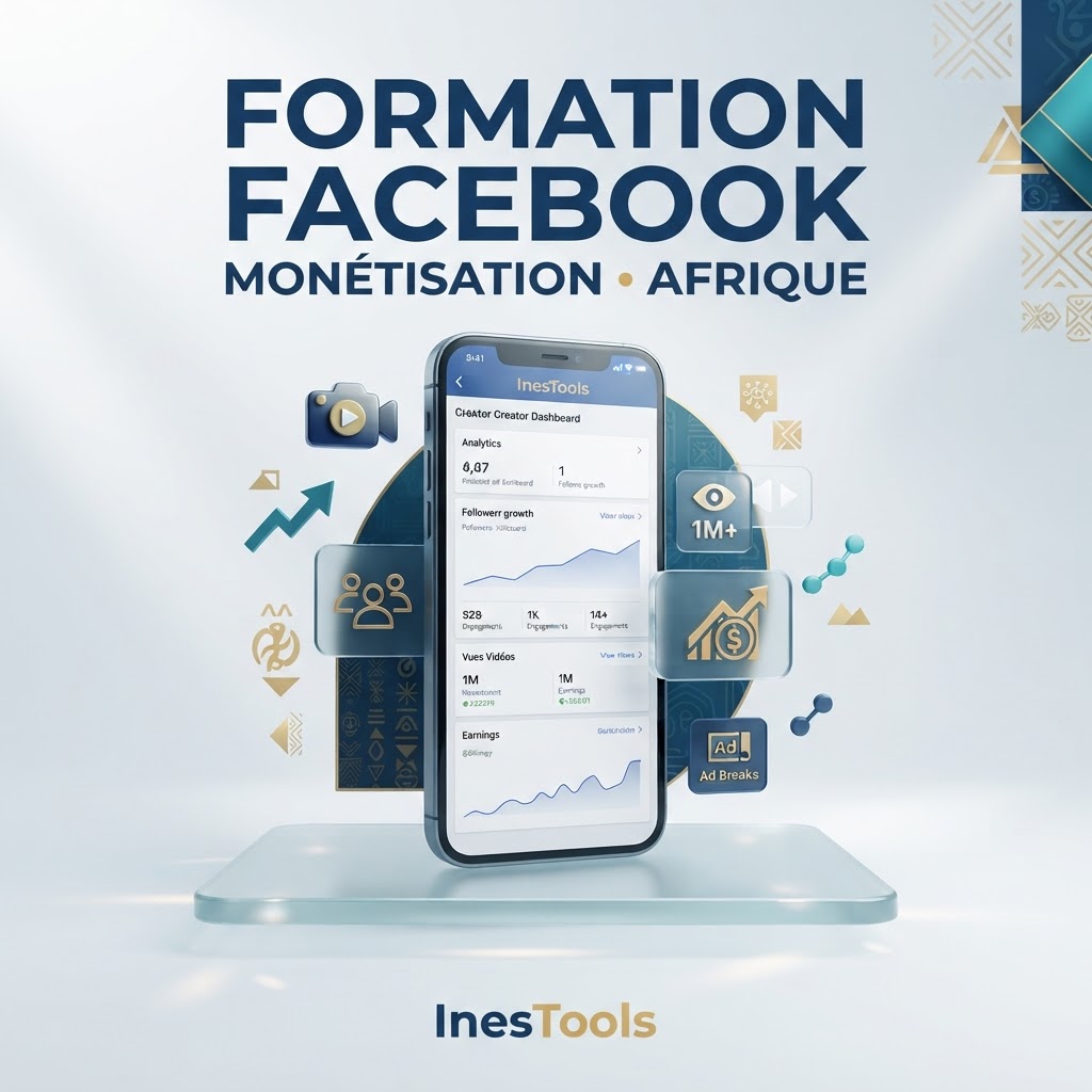 Formation vidéo — Rendre son compte Facebook éligible à la monétisation depuis l’Afrique