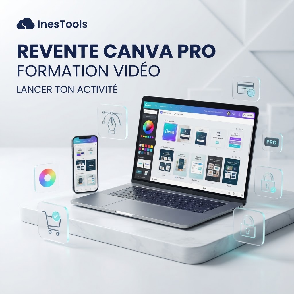 Formation vidéo — Créer une activité de revente de Canva Pro