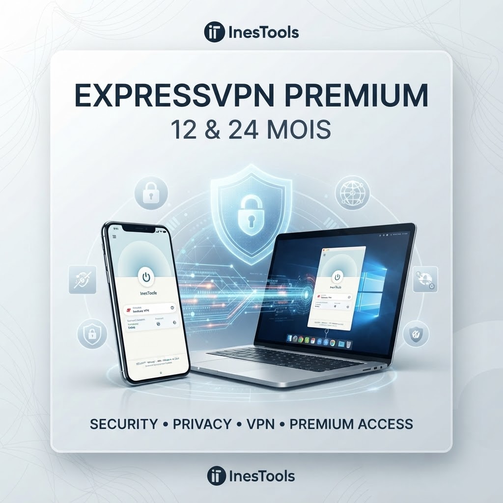 ExpressVPN Premium — Accès 12  et 24 mois