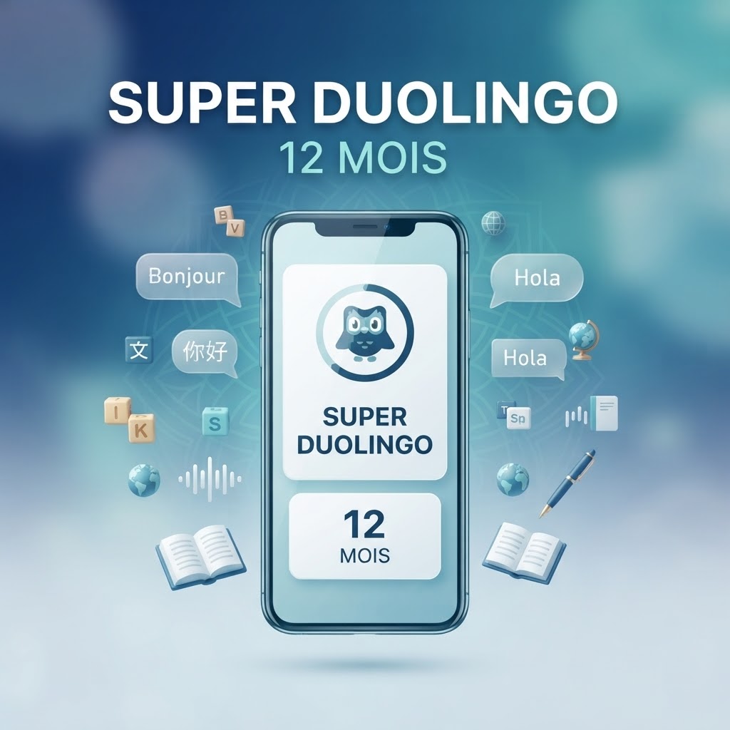 Super Duolingo — 12 Mois