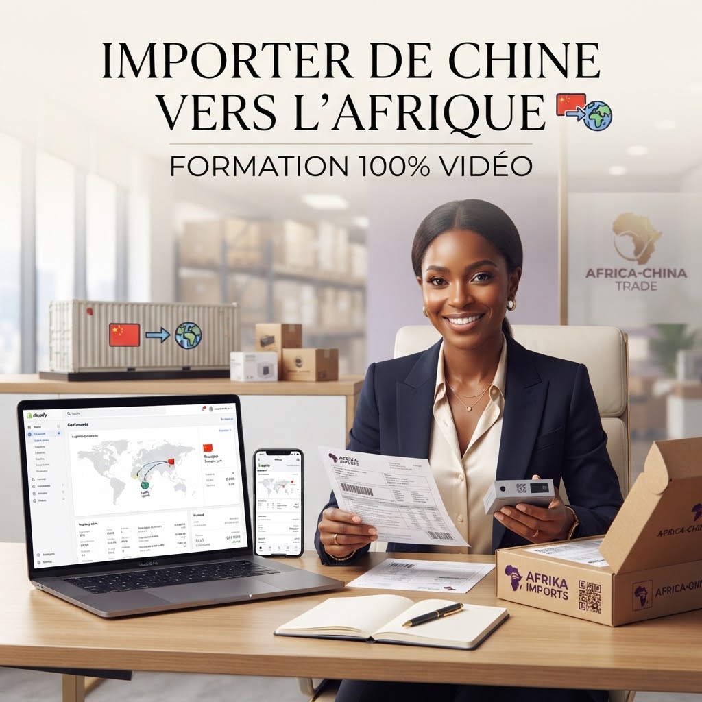 Formation Vidéo : Importer de Chine vers l’Afrique 🇨🇳➡️🌍